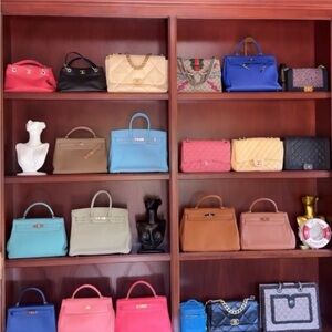 Chanel Black and Gold bags